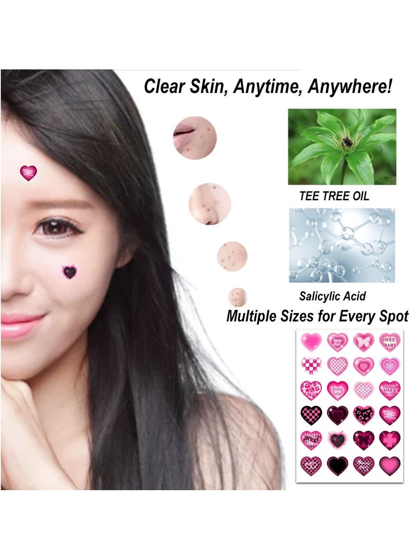 اكني باتش رقعة حب الشباب لطيفة وغير مزعجة، تخفف من حب الشباب والرؤوس السوداء المغلقة - Image 2