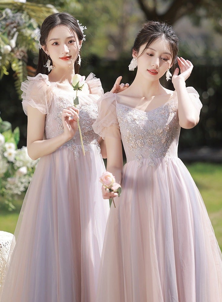 KUYING New Fashionable and Elegant Bridesmaid Dress  - Image 4