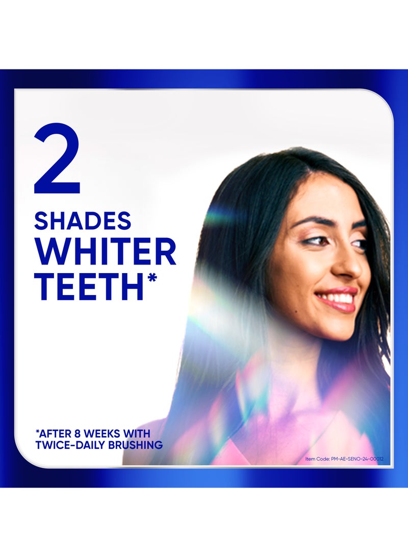 Sensodyne Clinical White Sensitive Teeth Whitening Toothpaste Extra Fresh 75ml - Image 4