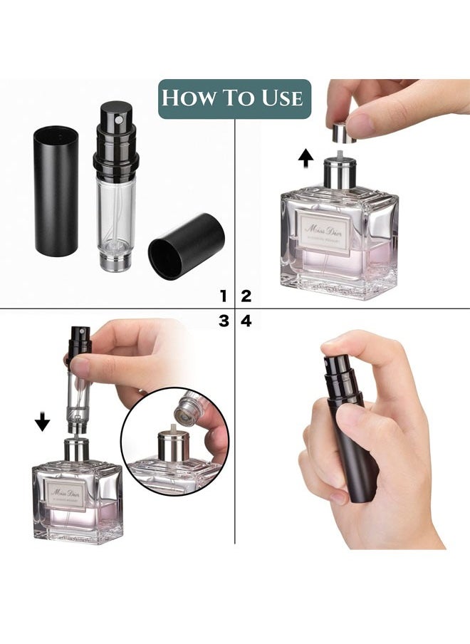 Perfume Bottles Empty Refill, Perfume Atomizer, Refillable Portable Mini Perfume Atomizer, Perfume Spray bottle Atomizer for Travel, Leaking Proof, 5ml (Silver+Gold+Pink） - pzsku/Z54130B1D6D4EFED0CD3FZ/45/_/1720405185/1891ef40-04ff-43c1-9a90-4286ee5b4b52