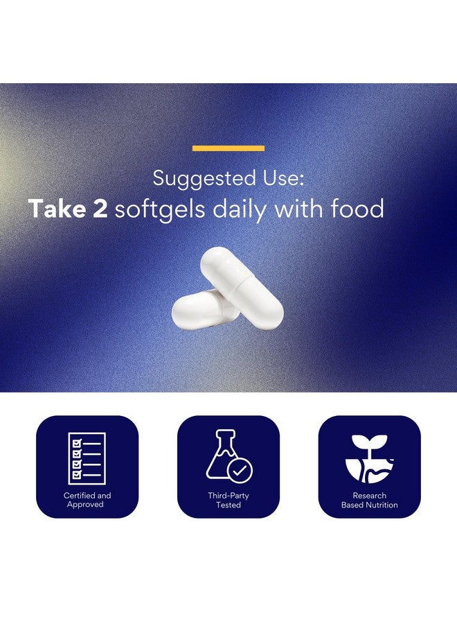 Research Verified Omega 3-1800mg Omega 3 Fish Oil - High 900mg EPA + 600mg DHA - No Aftertaste - 60 Softgel Capsules - 3 Bottles - Image 5