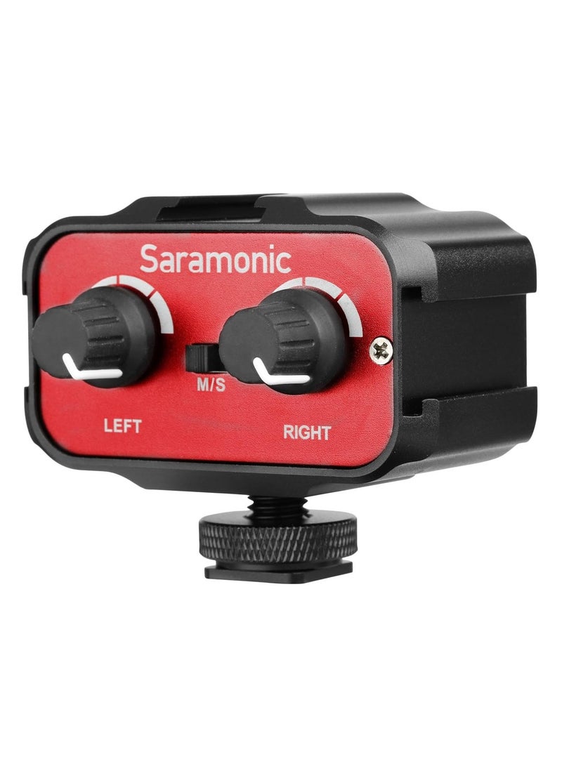 سارامونيك Saramonic SR-AX100 2-Channel Audio Adapter - Image 1
