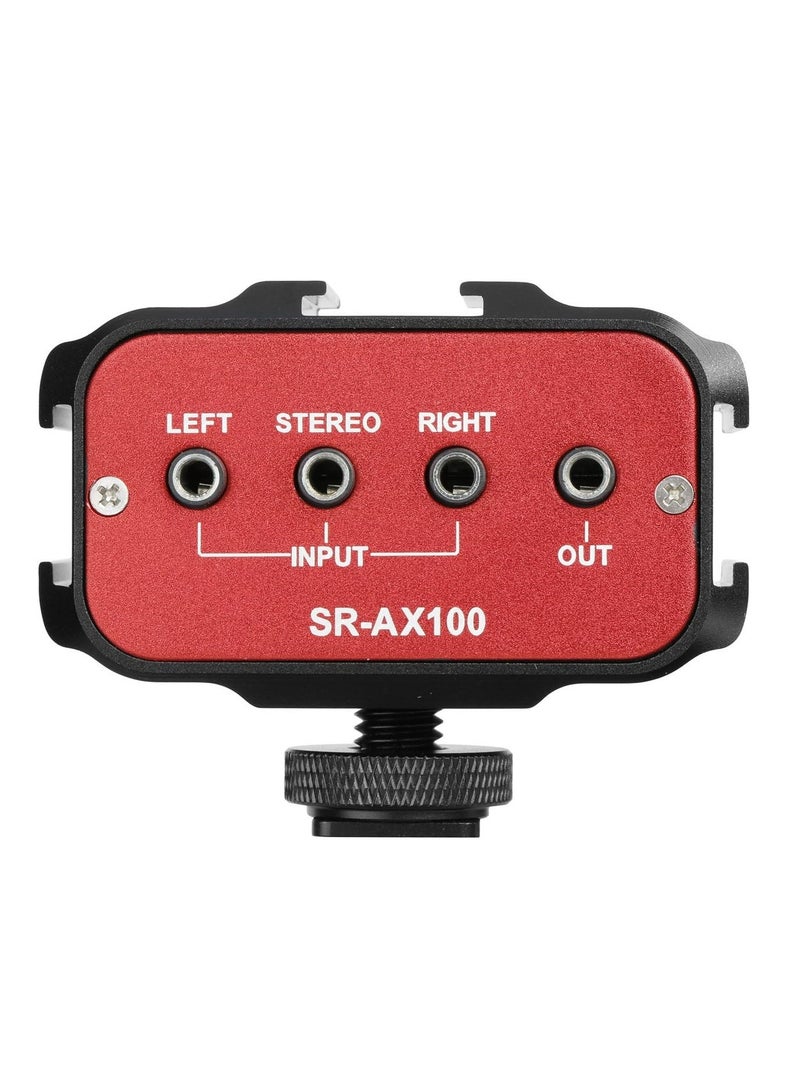 سارامونيك Saramonic SR-AX100 2-Channel Audio Adapter - Image 2