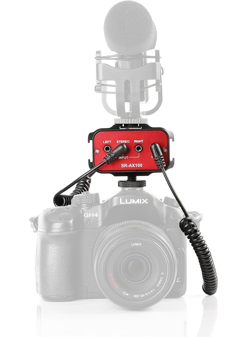 سارامونيك Saramonic SR-AX100 2-Channel Audio Adapter - Image 3