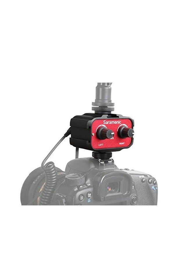 سارامونيك Saramonic SR-AX100 2-Channel Audio Adapter - Image 5