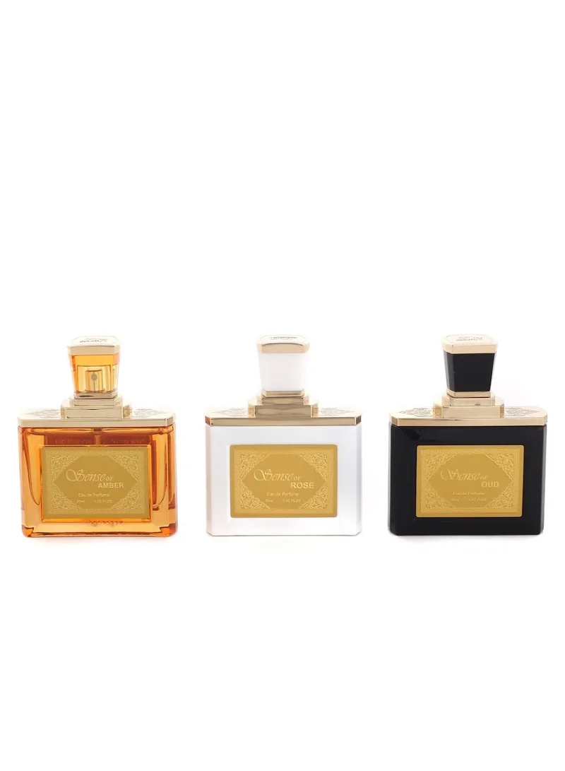 الدخيل للعود مجموعة عطور سنس 3 قطع 30مل