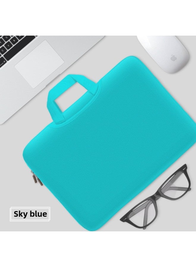 Suitable For Apple Laptop Protective Sleeve Liner Bag 14-inch Huawei Lenovo Computer Bag Ipad Mobile Phone-Color:Sky Blue-Portable-Applicable Model:7.9 Inches - Image 1