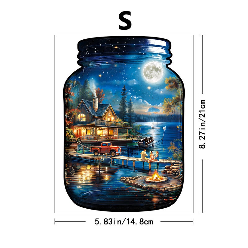 Creative Peacock Shaped Wooden Puzzle Irregular Animal Wooden Custom Puzzle Children Diy Gift Ornaments - Image 1