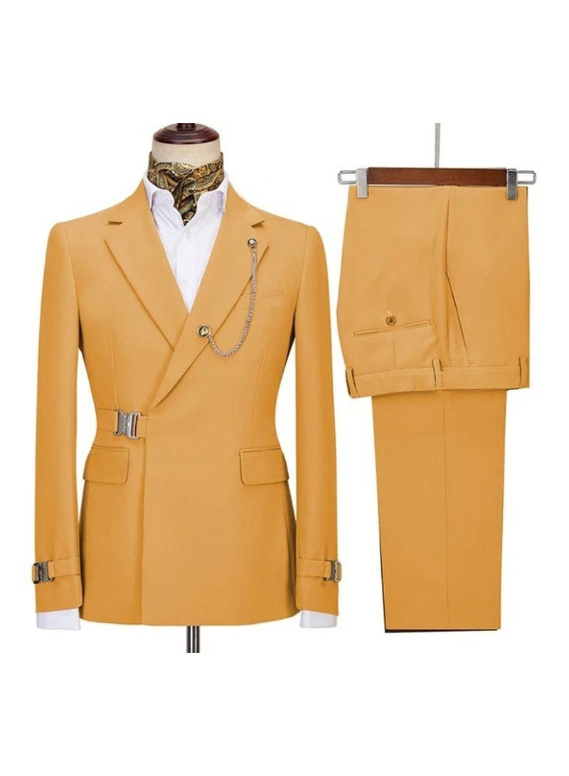 Shougu Business Casual Suit Men's Two-piece Set - Image 1