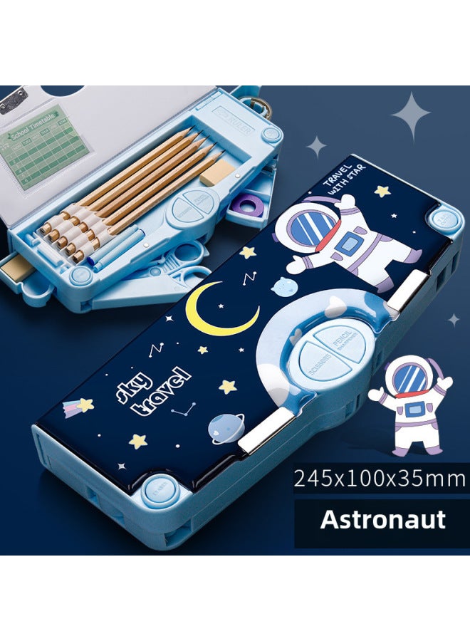 Large Capacity Simple Pencil Case For Boys Fashionable Personalized Primary School Students Multifunctional Stationery Case Children's Kindergarten Pencil Case - Image 1