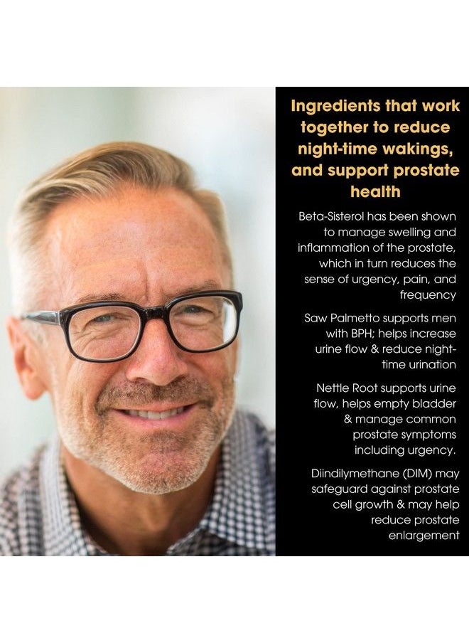 Pure Micronutrients - Advanced Prostate Health Supplement Saw Palmetto Beta Sitosterol Stinging Nettle Root & Lycopene Bladder Control & Urinary Support Supplements For Men - Image 1