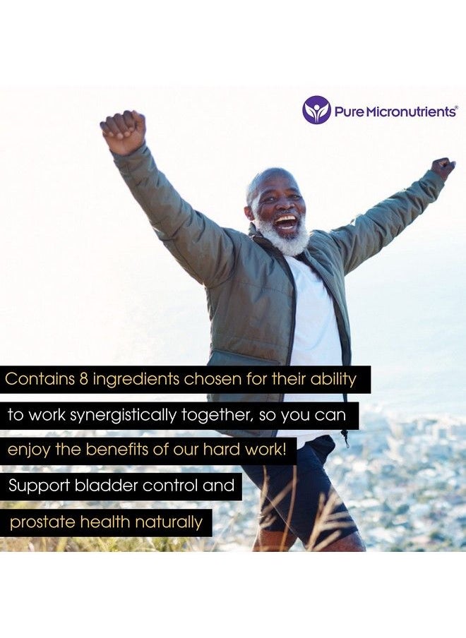 Pure Micronutrients - Advanced Prostate Health Supplement Saw Palmetto Beta Sitosterol Stinging Nettle Root & Lycopene Bladder Control & Urinary Support Supplements For Men - Image 1