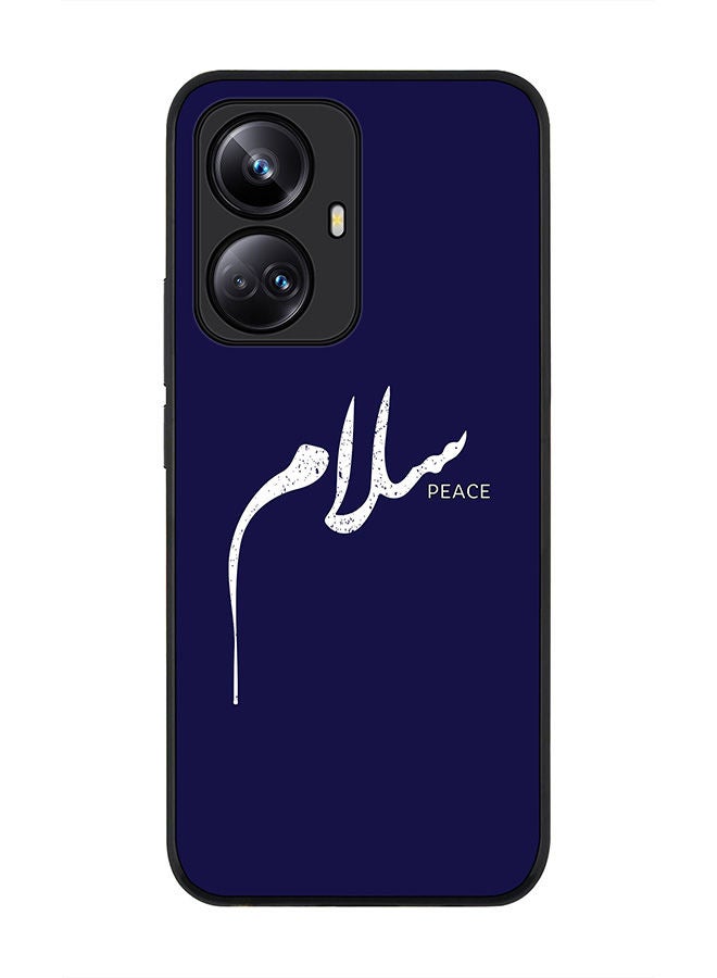 Stylizedd Rugged Black edge case for Realme 10 Pro Plus 5G Slim fit Soft Case Flexible Rubber Edges Anti Drop TPU Gel Thin Cover -  Salaam - Image 1