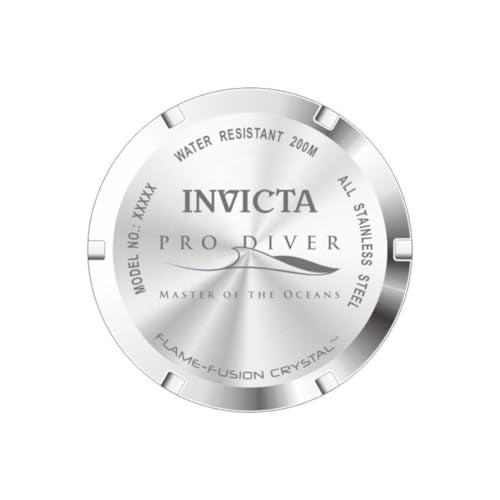 Invicta ساعة إنفيكتا للرجال 22019 برو دايفر بعرض تناظري كوارتز فضية - Image 4