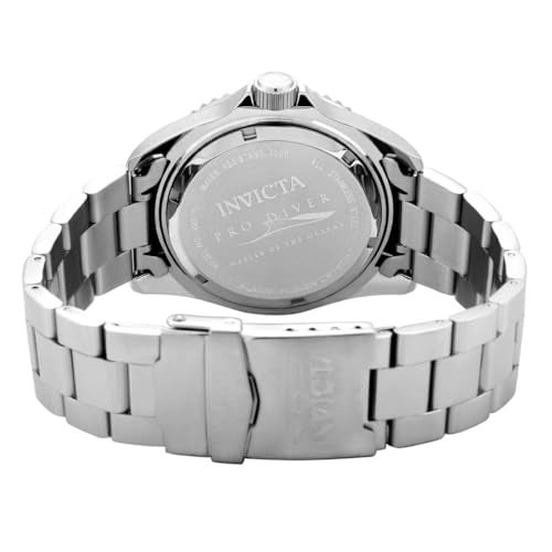 Invicta ساعة إنفيكتا للرجال 22019 برو دايفر بعرض تناظري كوارتز فضية - Image 5