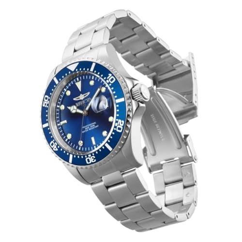 Invicta ساعة إنفيكتا للرجال 22019 برو دايفر بعرض تناظري كوارتز فضية - Image 2