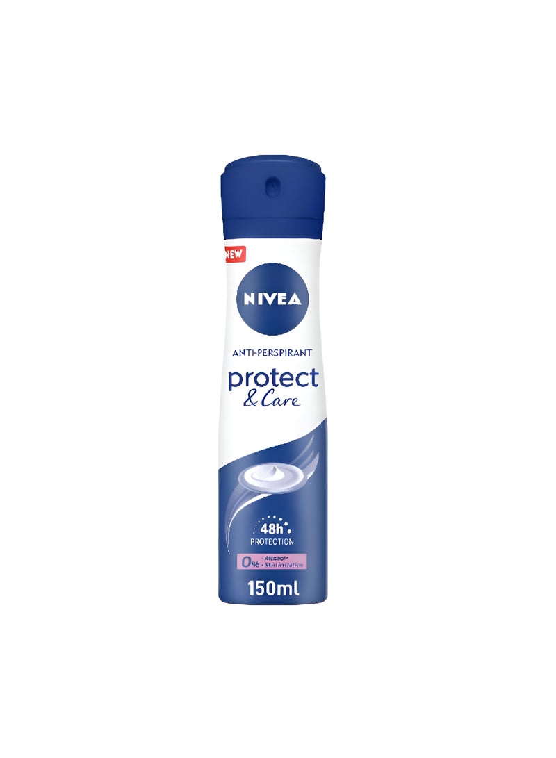 نيفيا بخاخ مزيل العرق بروتكت اند كير للنساء من نيفيا - 150 مل