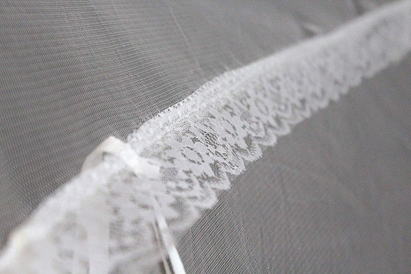 Sterling Mosquito Net Double Bed, machardani dabal Bed Mosquito. net for King Size Bed, Mosquito net Queen Size Bed, Foldable Blue Color - Image 5