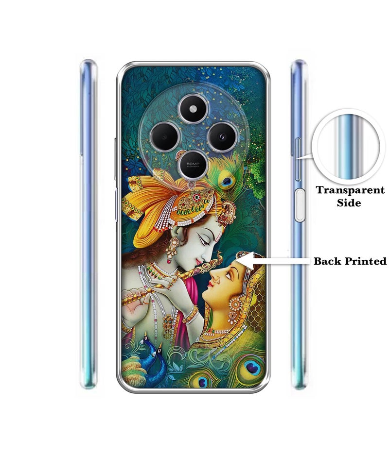 Casotec Radha Kishan Love Design Printed Silicon Soft TPU Back Case Cover for Mi Redmi A4 5G / 14C 5G / 14R 5G / Poco C75 5G - Image 2