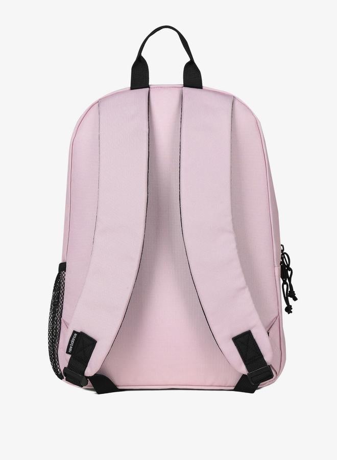 New Balance Pink Logo Backpack with Zip Closure - Image 2