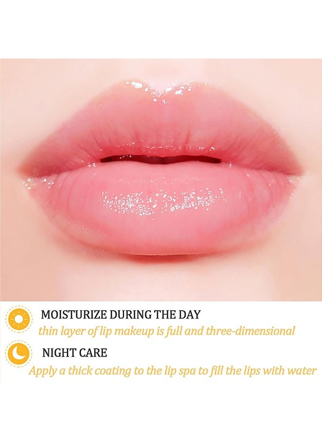 Ushas Honey-Lip Mask Lip,Balm Moisturizing Fade Lip Lines Lip Mask Hydrating Dry Protection - Image 4