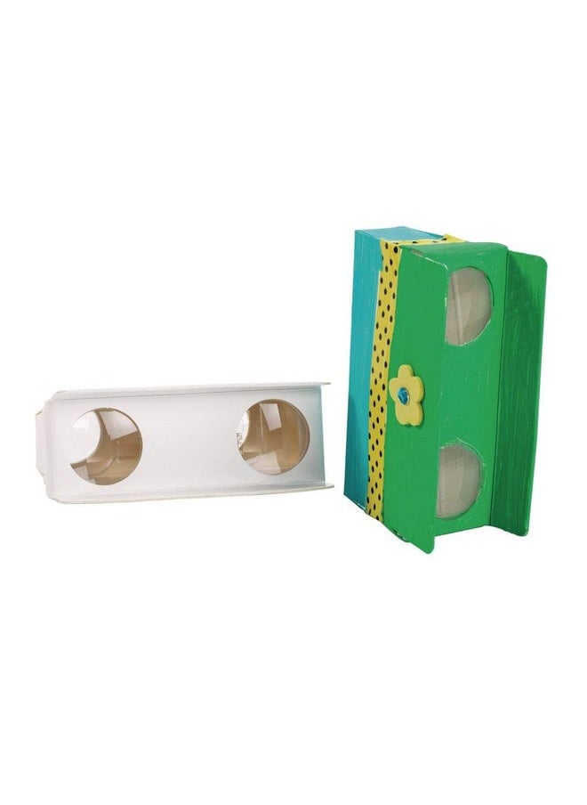 Colorations ® Decorate Your Own Binoculars Set Of 10 Kids Craft Each Can Be Personalized Craft For Children Ready To Decorate Craft For Kids Made From Sturdy Cardstock  - Image 2