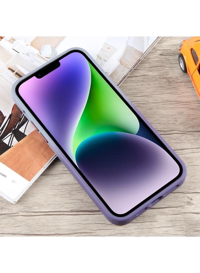 S-TOP Case For iPhone 14 Plus Gradient MagSafe Holder Liquid TPU Hybrid PC Phone Case - Image 3