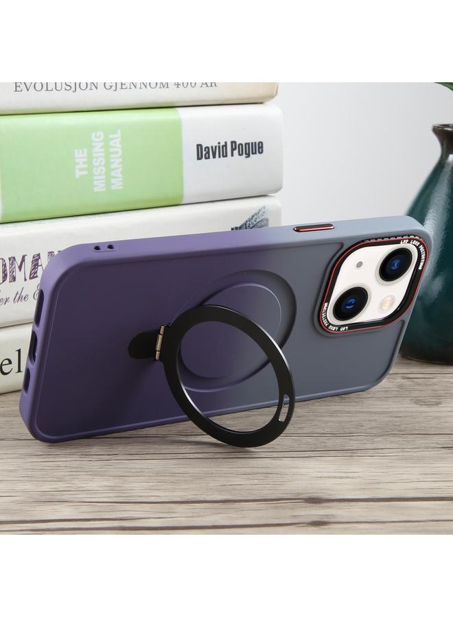 S-TOP Case For iPhone 14 Plus Gradient MagSafe Holder Liquid TPU Hybrid PC Phone Case - Image 4