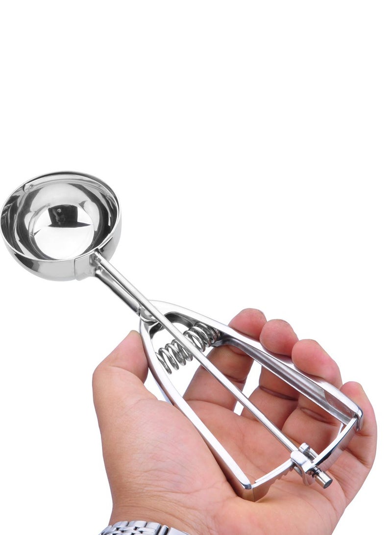 Stainless Steel Ice Cream Scoop Stack Spoon Watermelon Fruit Baller Making Tools, 6CM  - Image 2