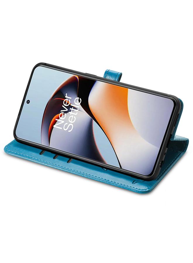 اس-توب جراب جلدي لهاتف OnePlus Ace 2 بتصميم قطة وكلب - Image 4