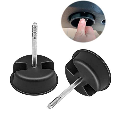 Bentolin Freedom Hard Top Panel Mounting Knob Replacement Screws Compatible with 2007-2019 Jeep Wrangler JK 2/4 Door, 2 Pack - Image 1