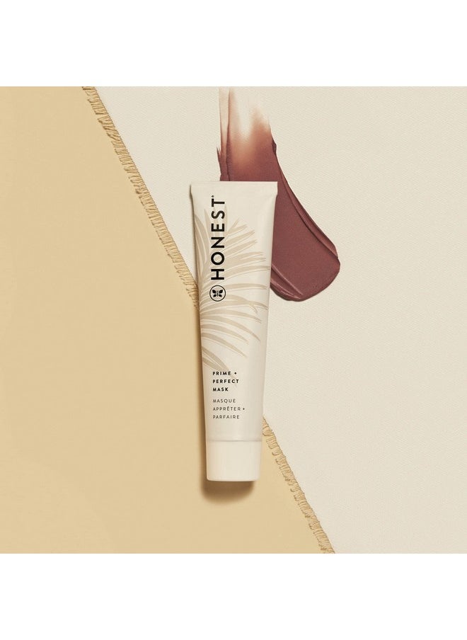 أونيست بيوتي قناع مرطب غني بمضادات الأكسدة من Honest Beauty | يُنعّم البشرة، ويُشدّها، ويُحضّرها | زبدة الشيا، فواكه خارقة، فيتامين E | مُعتمد من EWG، نباتي وخالٍ من القسوة | 2 أونصة سائلة  - Image 2