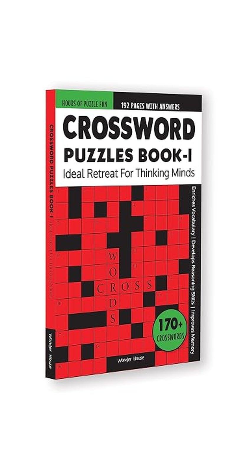 Crossword Puzzles Book 1 : Ideal Retreat For Thinking Minds | Published by Wonder House Books | Paperback