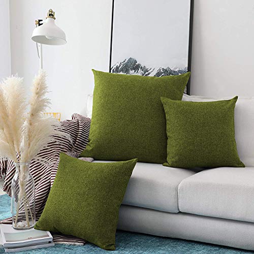 Khooti Jute Cushion Cover | 22x22 Inch | Mehandi | Set of 1 | Throw Pillow Cover for Couches, Chairs, Sofas, Beds, Coffee Tables, Living Rooms, Bedrooms, Modern Boho Design - Image 5