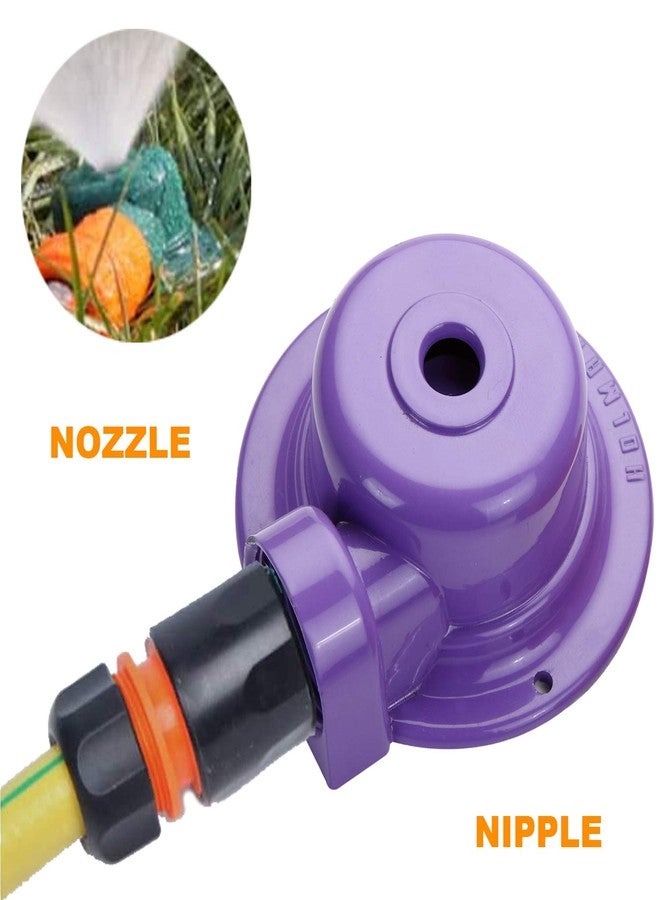 Keren Metal Lawn Sprinkler Garden Water Sprinklers Lawn Irrigation System for Small to Medium Area Watering Outdoor Garden Yard Lawn - Image 3