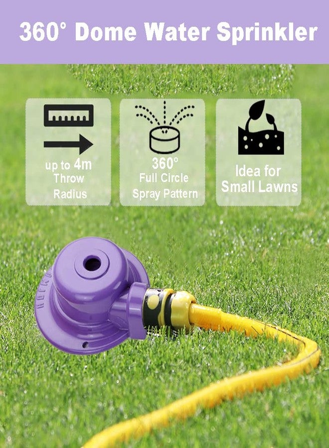 Keren Metal Lawn Sprinkler Garden Water Sprinklers Lawn Irrigation System for Small to Medium Area Watering Outdoor Garden Yard Lawn - Image 2