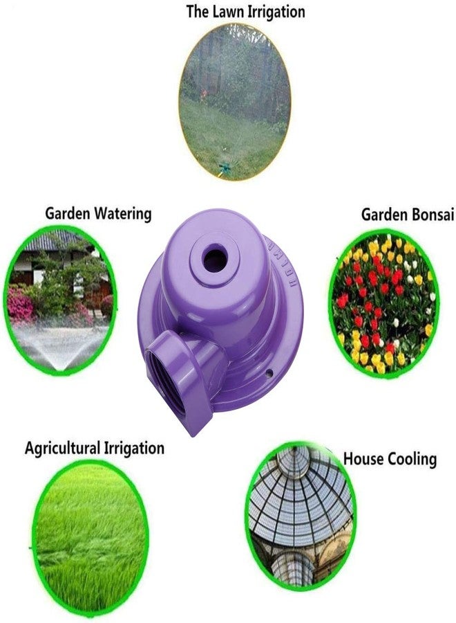 Keren Metal Lawn Sprinkler Garden Water Sprinklers Lawn Irrigation System for Small to Medium Area Watering Outdoor Garden Yard Lawn - Image 5