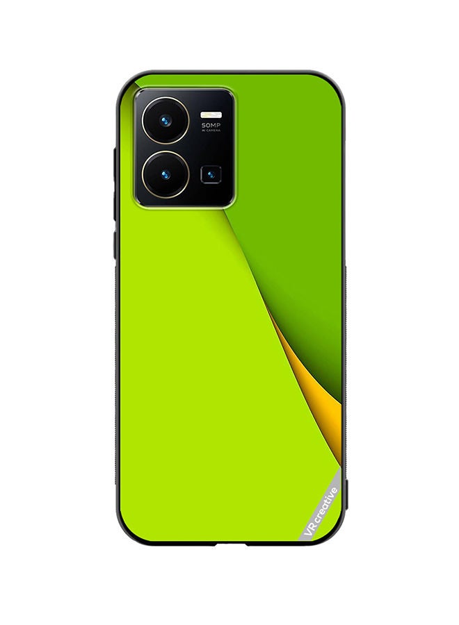 Protective Case Cover For Vivo Y35 Layers Design Multicolour