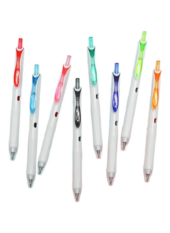 Kokuyo Imported Retractable Gel Pen Vivid Dry, High School Entrance Exam Colorful Quick-Drying Pen, 0.5Mm Signature Pen, Blue Refill 1 Piece, Wsg-Pr302B - Image 2