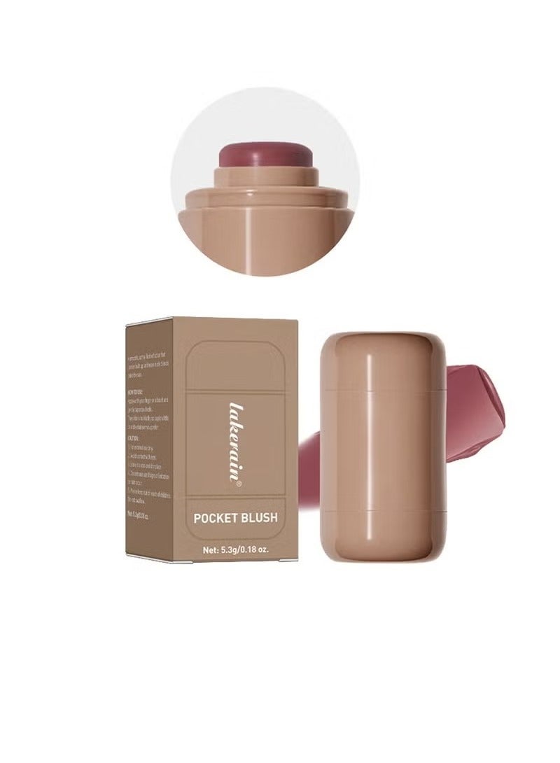 ليكرين بلوش كريمي للون القابل للبناء. نسيج ناعم وخملي. نهاية مضيئة طويلة الأمد. ترطيب وقابل للخلط. لمع طبيعي لجميع أنواع البشرة - Image 1