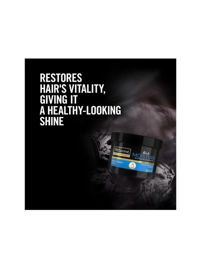 TRESemmé RICH MOISTURE HAIR MASK ARGAN OIL AND ALMOND OIL MOISTURISING AND HYDRATING 440ML - Image 3