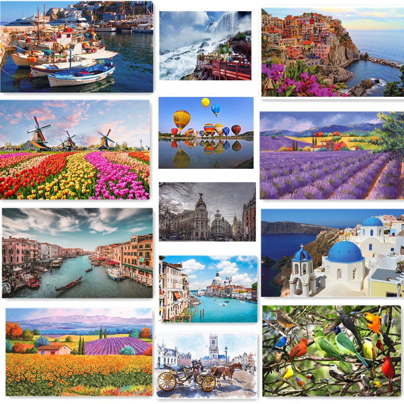 Beira 500 Pieces Of Adult Jigsaw Puzzle Landscape City Oil Painting Animal Children'S Toy Jigsaw Puzzle Overseas Supply - Image 2