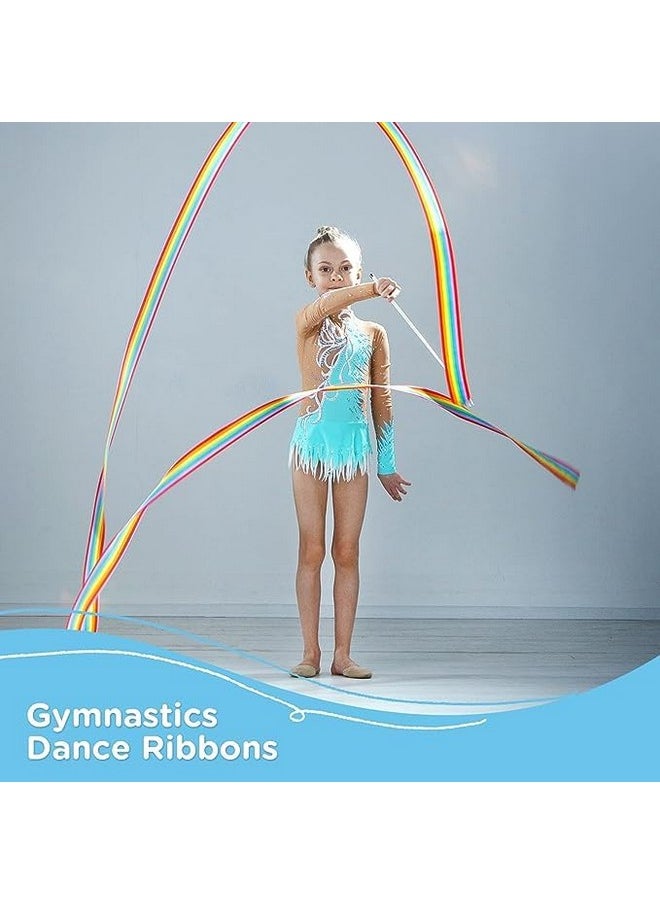 BookMyCostume BookMyCostume Multicolor Wave Ribbon Wand Gymnastic Dance Kids & Adults Fancy Dress Costume Accessories Kids  - Image 3