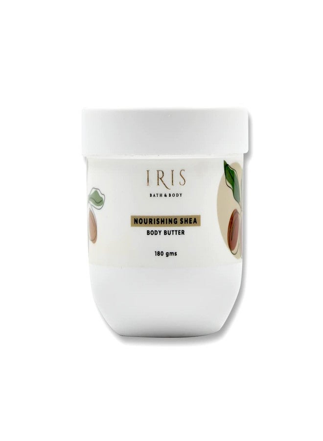 Iris Cosmetics Nourishing Shea Body Butter - Deep Moisture and Silky Softness | Luxurious Hydration for Dry Skin | 180g - Image 2