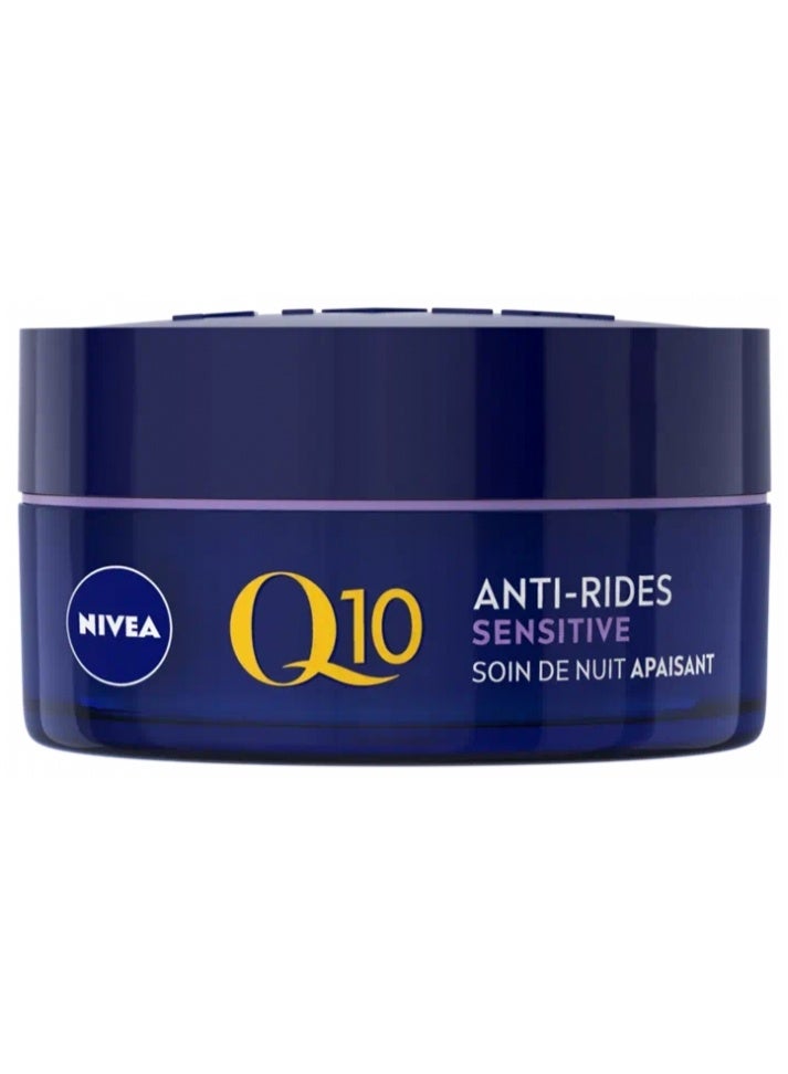 Nivea Q10 Anti-Wrinkle Sensitive Soothing Night Care 50 ml