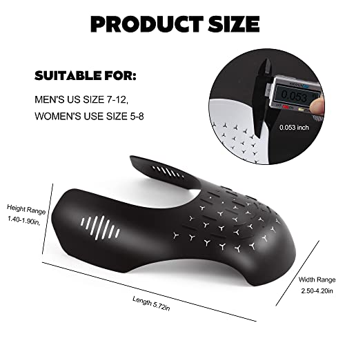 TUPEED 6 Pairs Shoe Crease Protectors, 2022 New Version Crease Protector for Air Force and Air Jordan, Crease Guards for Sneaker and Casual Shoes, for Men's 7-12/ Women's 5-9 - Image 4