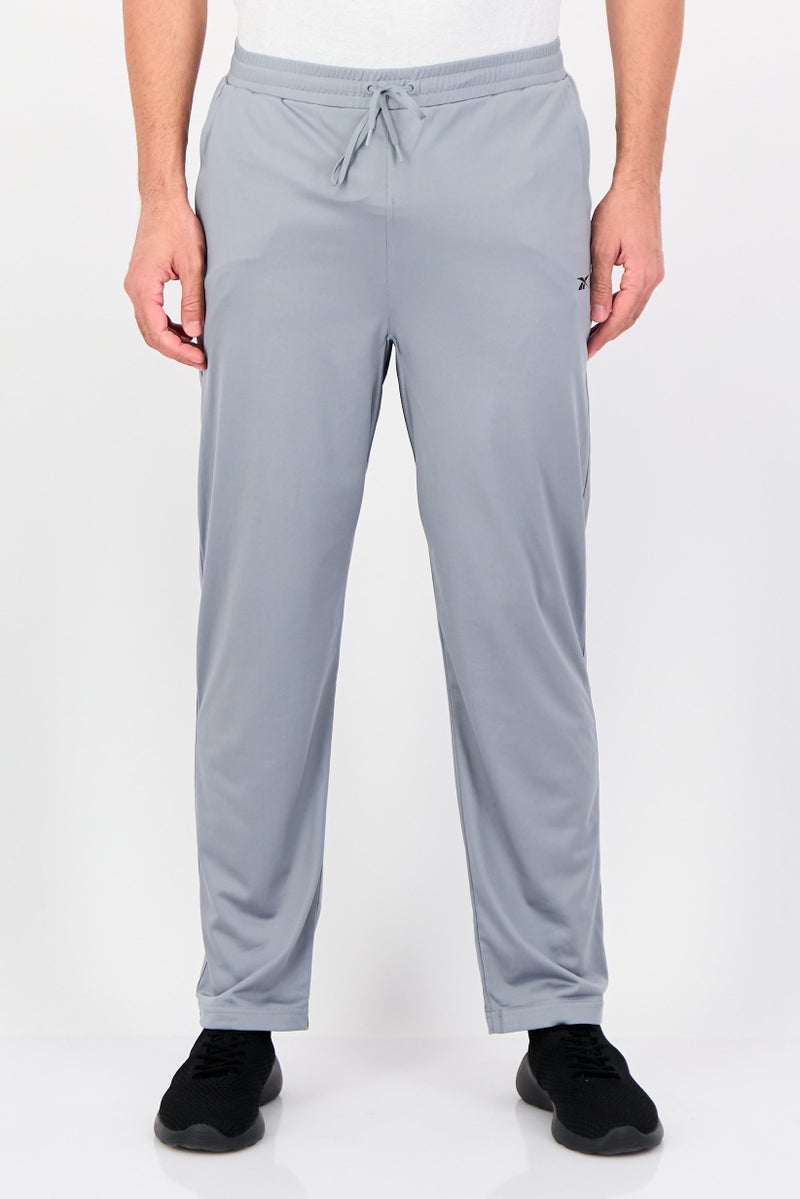 Reebok سروال رياضي للرجال مناسب للتدريب، رمادي - Image 1