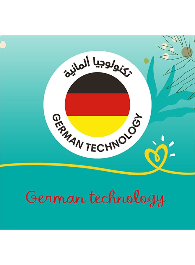 بامبرز حفاضات بيبي دراي بكريم مرطب بمستخلص نبات الصبار وبحمايةٍ من التسرب، مقاس 6+ لوزن 14 كجم، تتألف من 40 حفاضة - Image 5