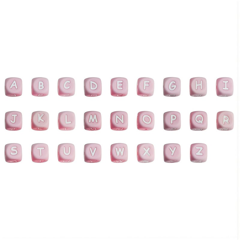 Lightweight Portable Alphabet Beads Compact 12mm for Travel On The Go DIY Craft - Image 1