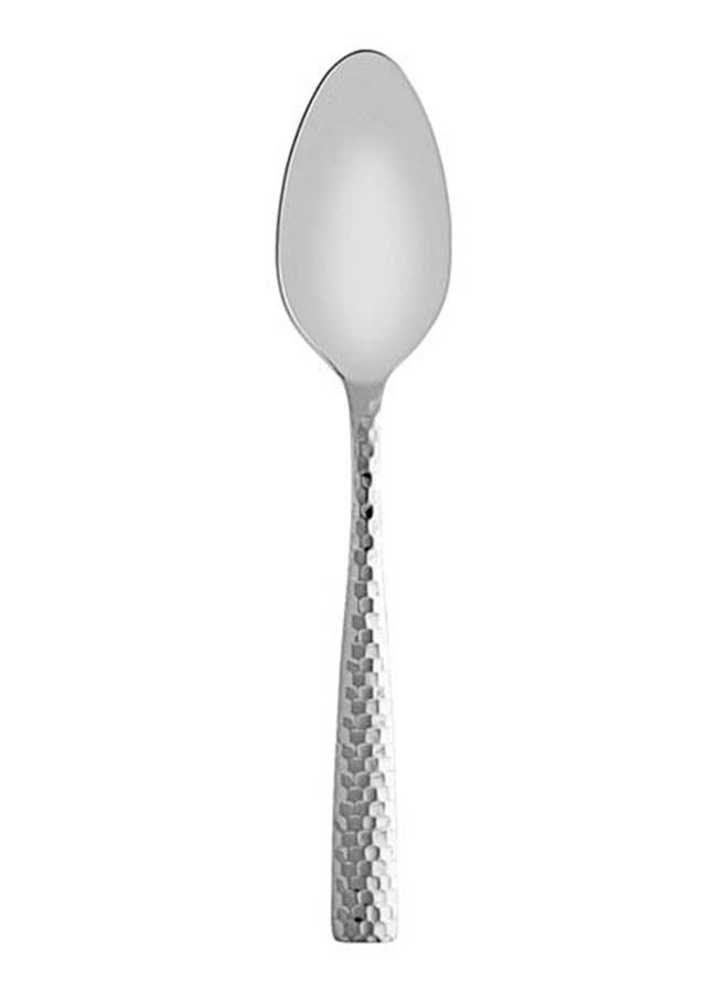 Fortessa Stainless Steel Lucca Faceted Bouillon Spoon 17.1cm